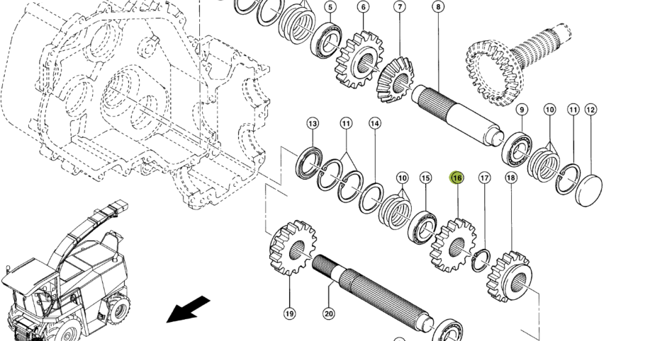 Pinion 933146