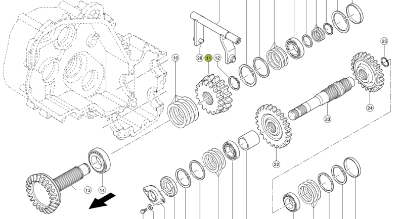 Pinion 933153