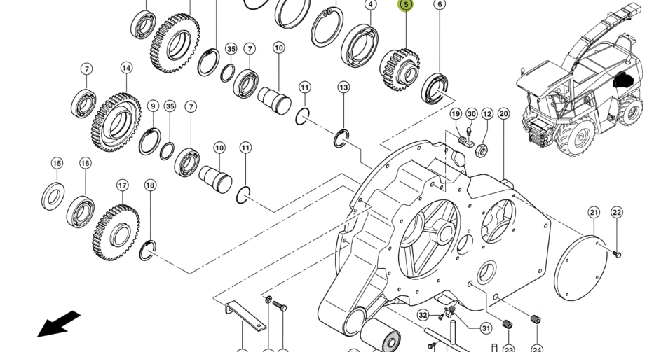 Pinion 260244