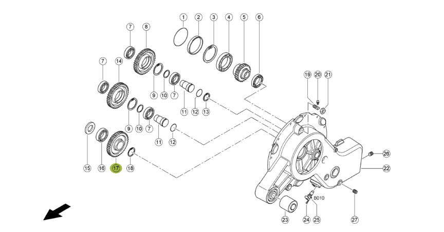 Pinion 2602412