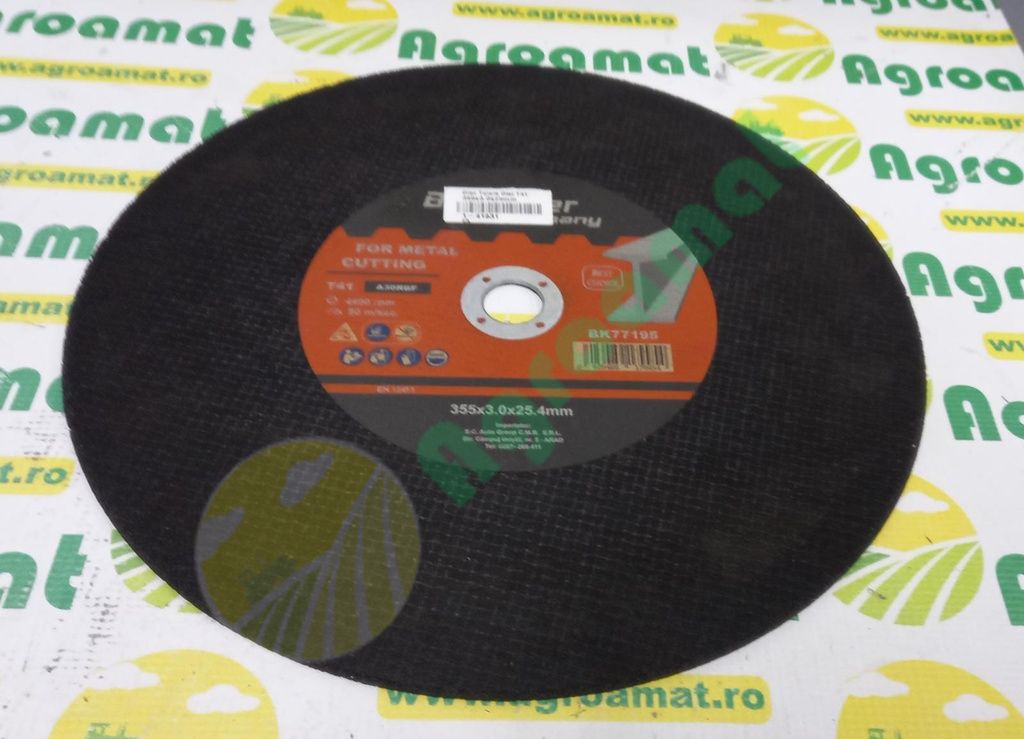 Disc Taiere Otel T41 355x3.0x25mm