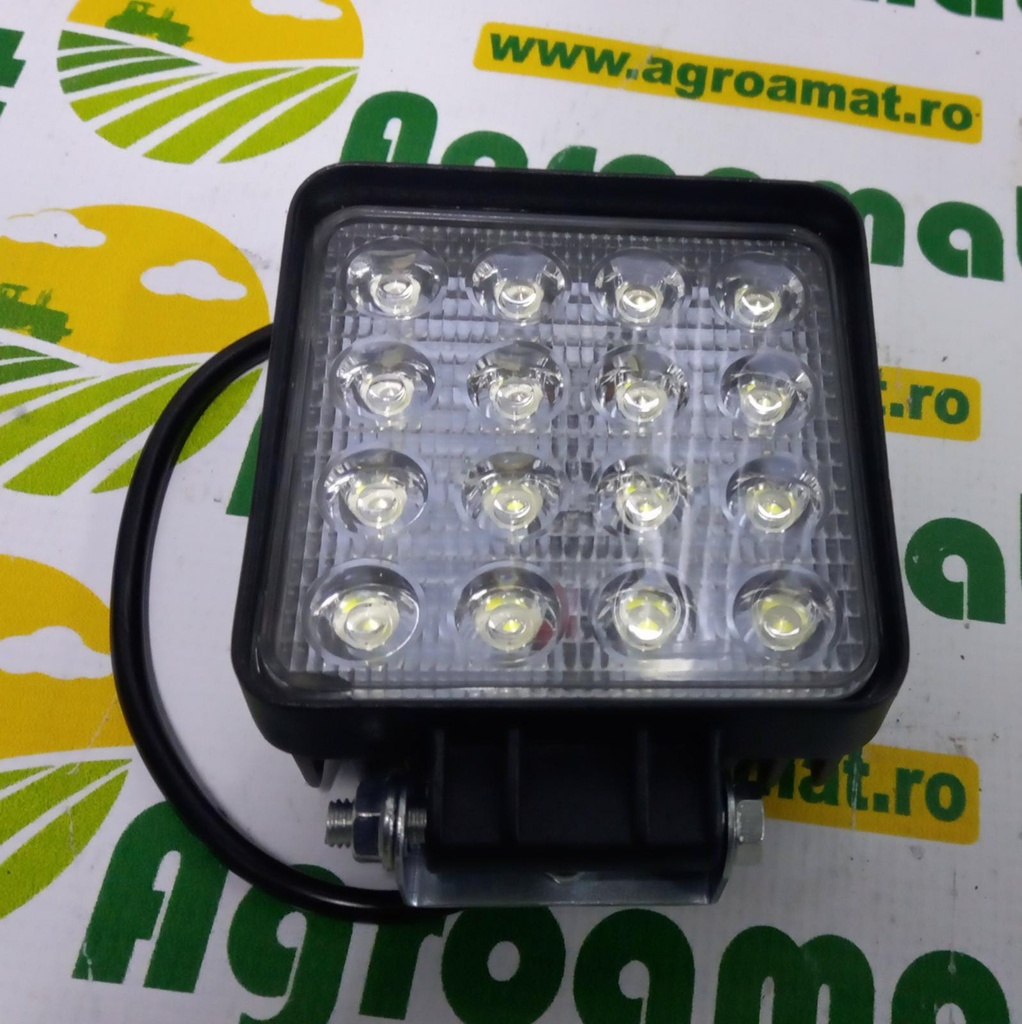 Lampa cu 16 LED-uri 10-30V , 48W