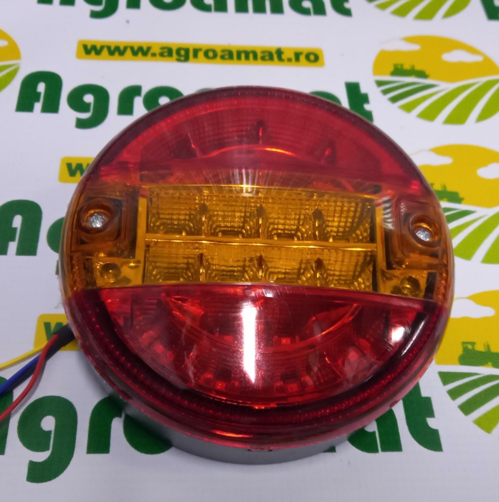 Lampa Spate Rotunda LED , 12/24V