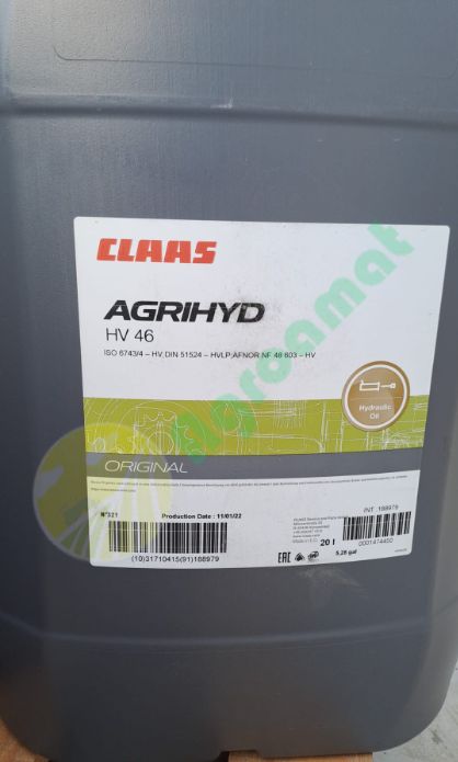 Ulei Claas Hidraulic AGRIHYD HV46 20L