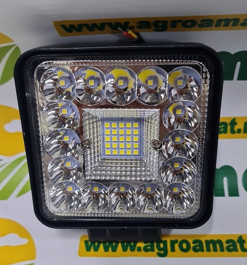 Proiector Patrat cu Led 198W , 12V/24V