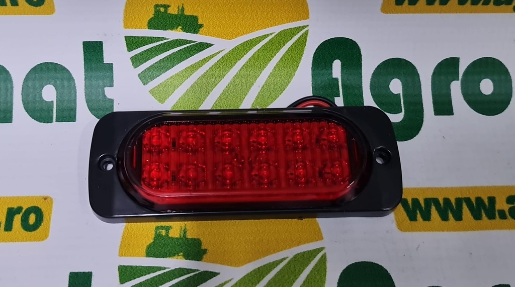 Lampa Led Rosu 115mm , 12-24V