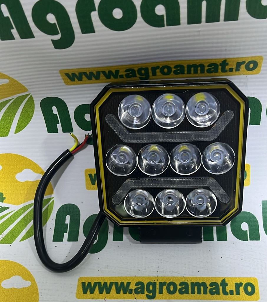 Proiector LED 10-30V 15W 101x101x32mm