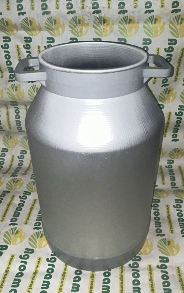 Recipient Aluminiu Fara Capac 40L