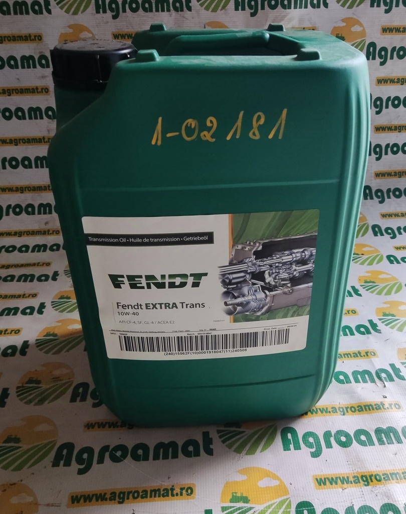 Ulei Fendt Extra Trans 10w40 20l