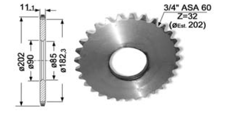 Pinion Org Z-32