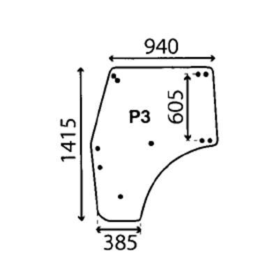 Portiera Sticla 6005012168