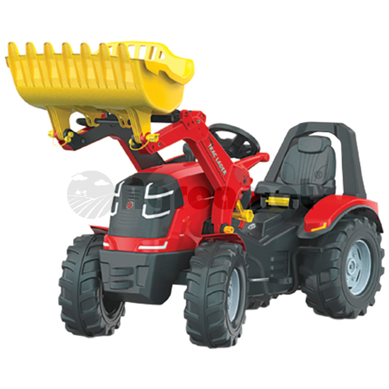 Tractor cu cu incarcator Trac Premium, cu cutie cu 2 viteze si frana