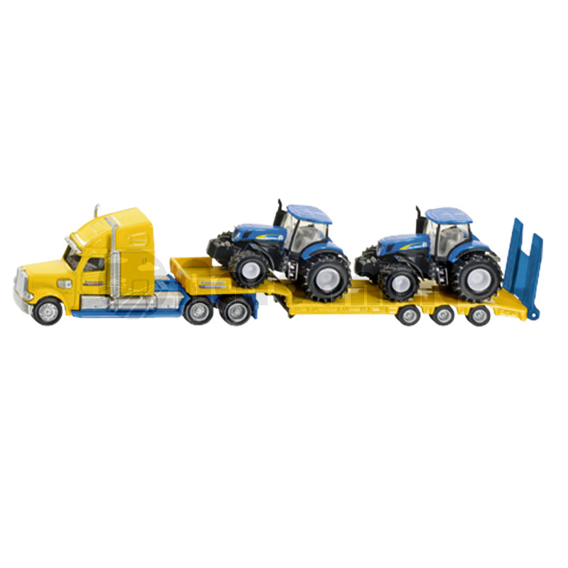 Camion cu 2 tractoare New Holland