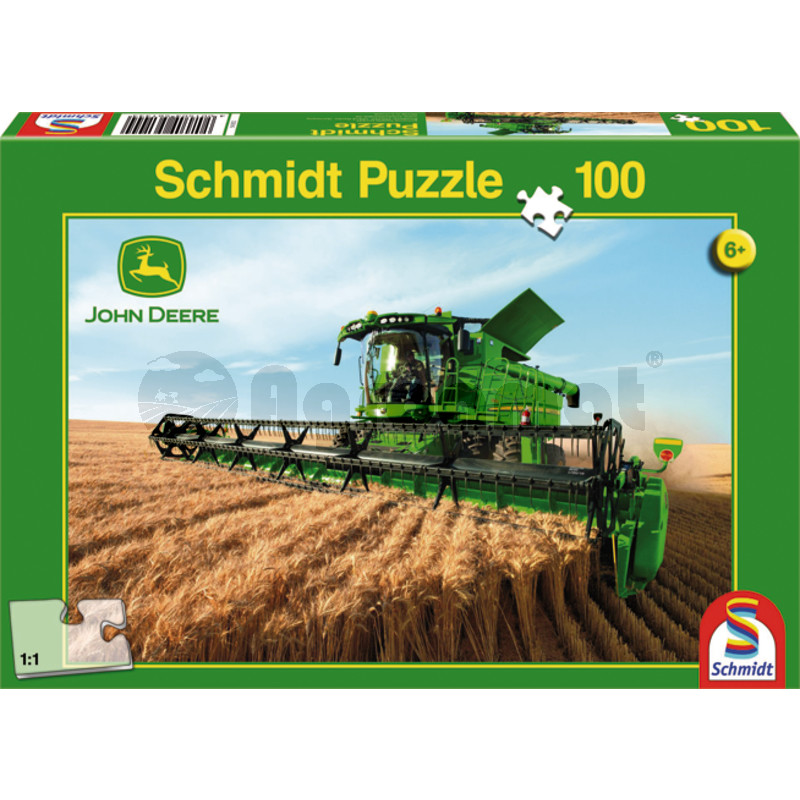 Puzzle, combina John Deere S690, 100 piese