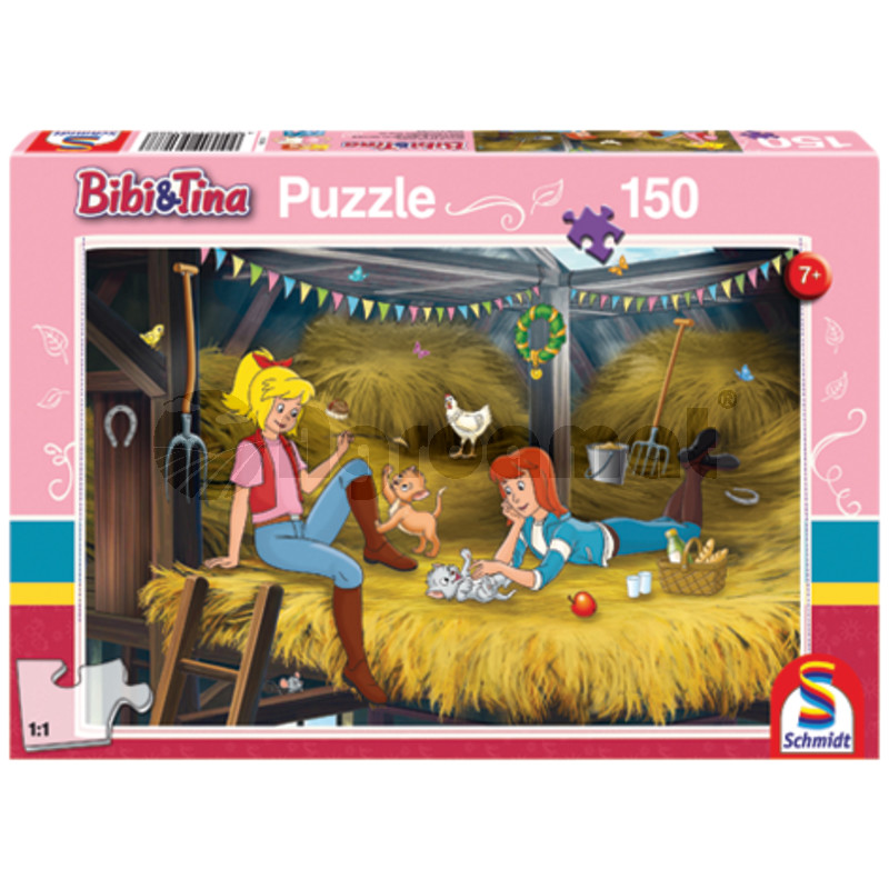 Puzzle, Bibi & Tina la fan, 150 de piese