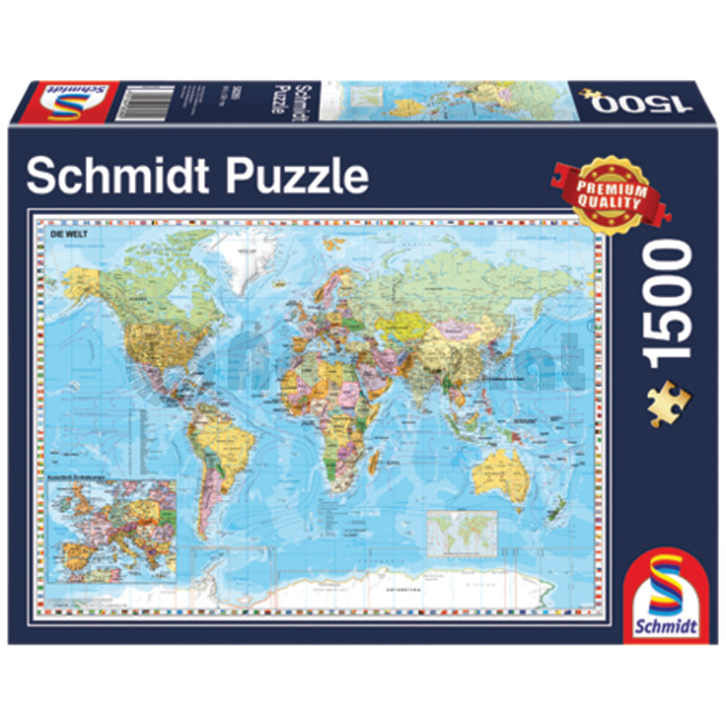 Puzzle, Lumea, 1500 de piese