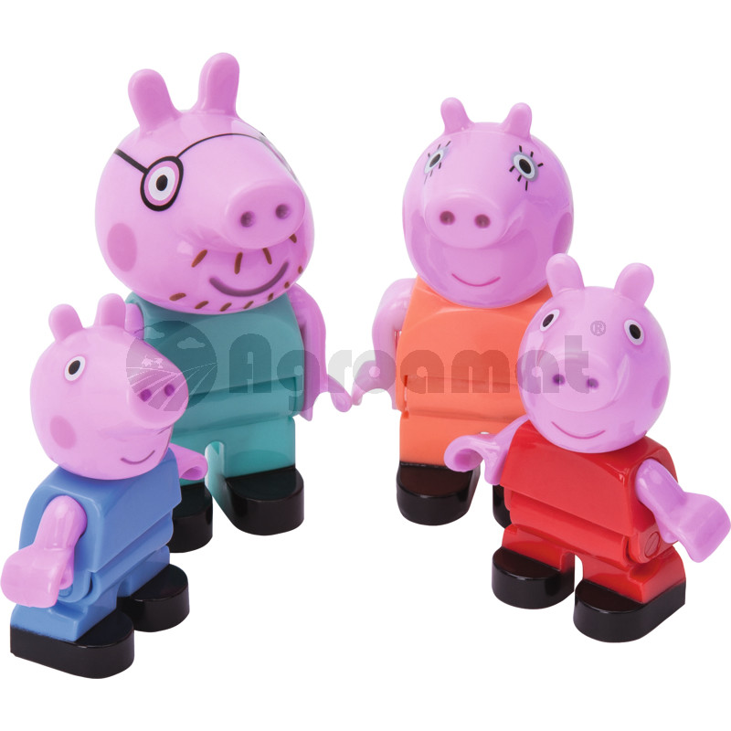 Familia purcelusei Peppa Pig BLOXX