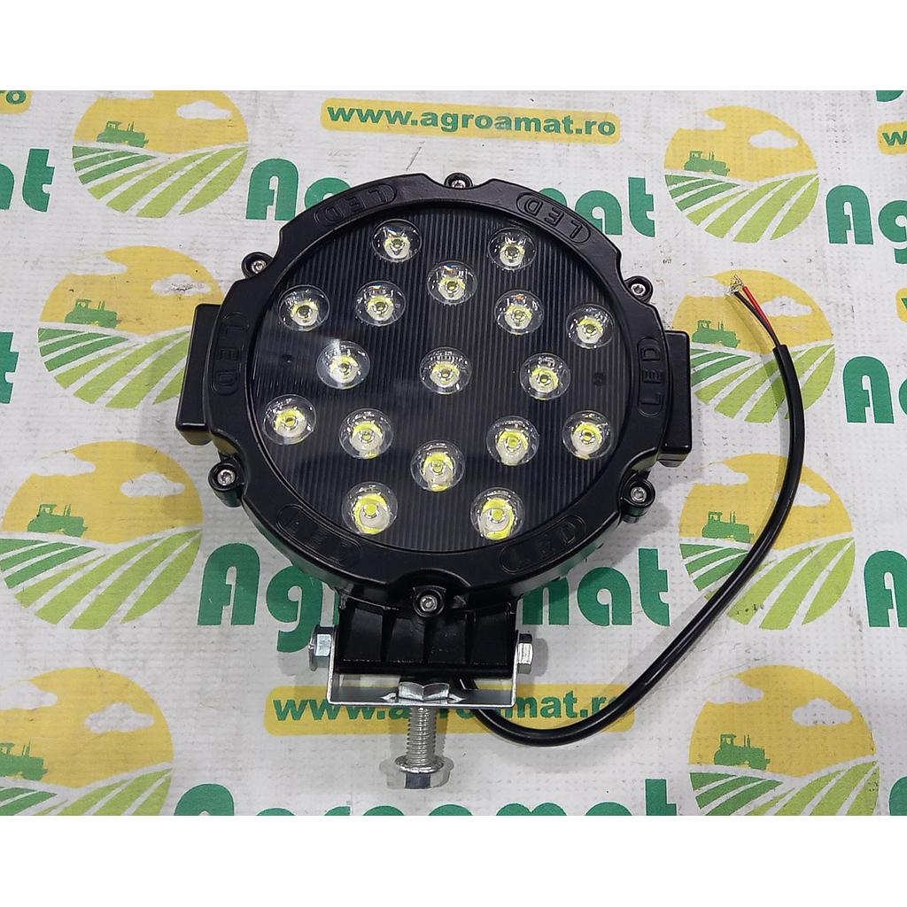 Lampa cu 17 LED-uri 10-60V 51W