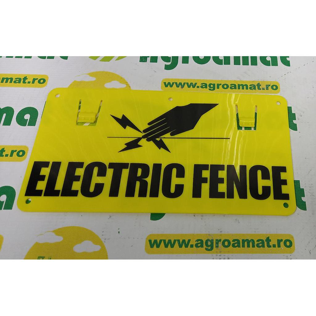 Placuta Avertizare Gard Electric