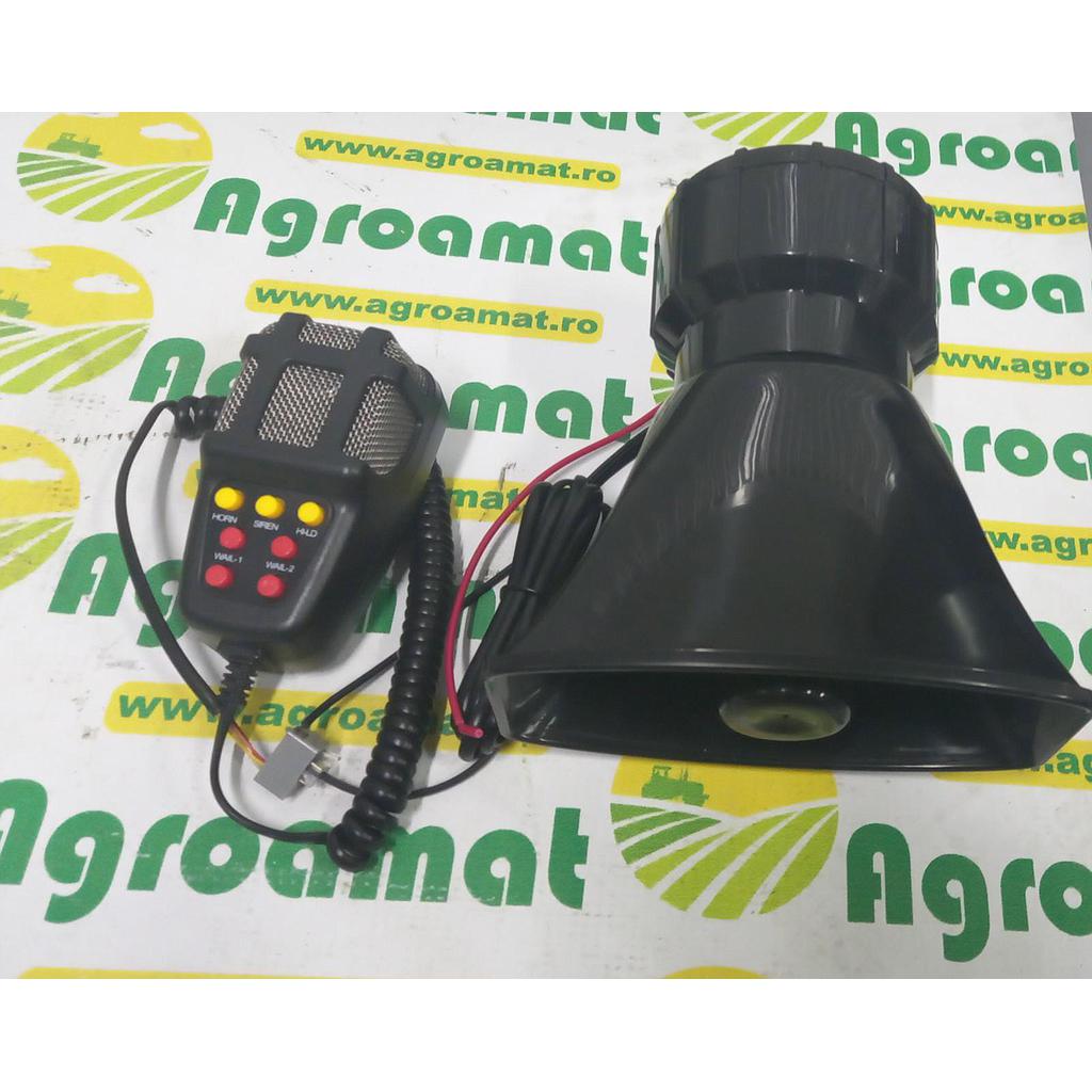 Sirena cu 7 moduri de avertizare 12V/100W