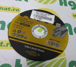 [AMAT1-41801] Disc Taiere Inox T41 115x1.6x22mm