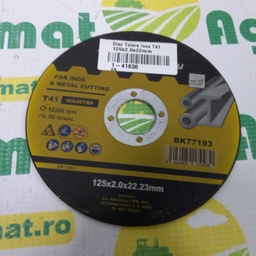 [AMAT1-41830] Disc Taiere T41 125x2.0x22mm