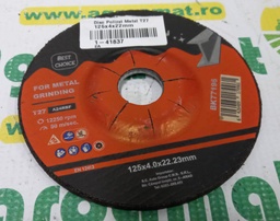 [AMAT1-41837] Disc Polizat Metal T27 125x4x22mm