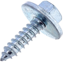 [AMAT2-15990] Șurub pentru tablă autofiletant cap hexagonal cu șaibă DIN6901 4,8x19mm oțel zincat Kramp