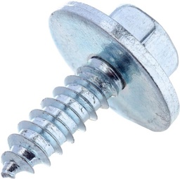 [AMAT2-17225] Șurub pentru tablă autofiletant cap hexagonal cu șaibă DIN6901 4,8x16mm oțel zincat Kramp