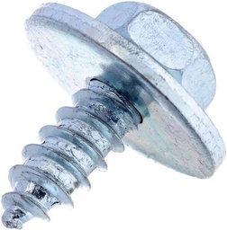 [AMAT2-17255] Șurub pentru tablă autofiletant cap hexagonal cu șaibă DIN6901 4,8x13mm oțel zincat Kramp