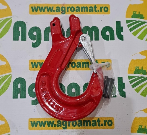 [AMAT1-52154] Carlig cu Bolt si Siguranta pentru Lant Zala fi 10mm, Sarcina Maxima Suportata 3.15T