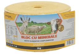 [AMAT1-52482] Bloc Sare 3kg cu Vitamine si Minerale pentru Animale