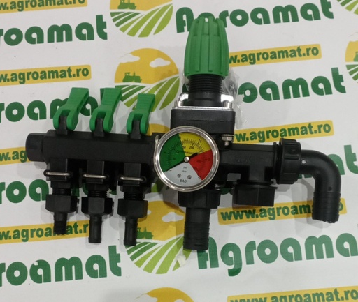 [AMAT1-52769] Distribuitor cu 3 cai si Manometru