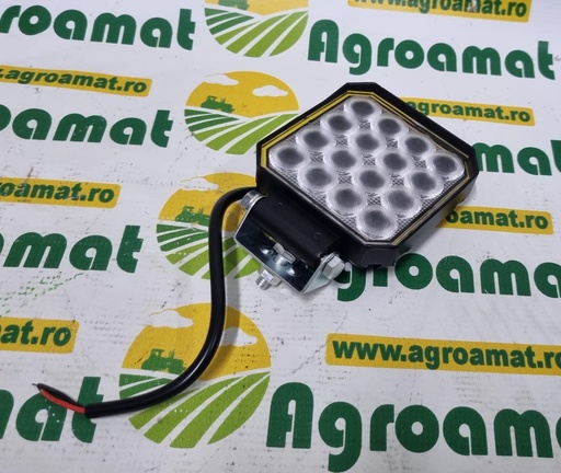 [AMAT1-56992] Proiector 16 LED-uri 10-30V 25W 101x101x32mm