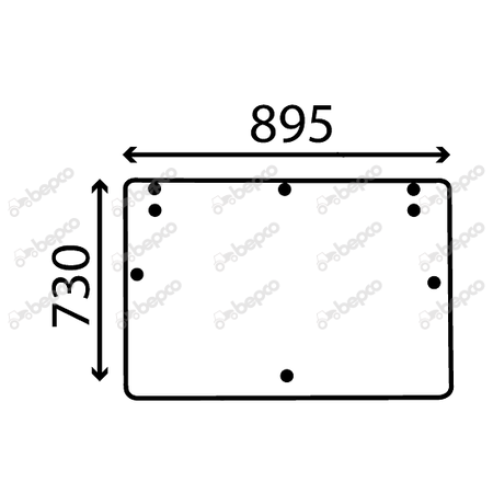 [AMAT1-23976] Geam Spate Fiat 5154756