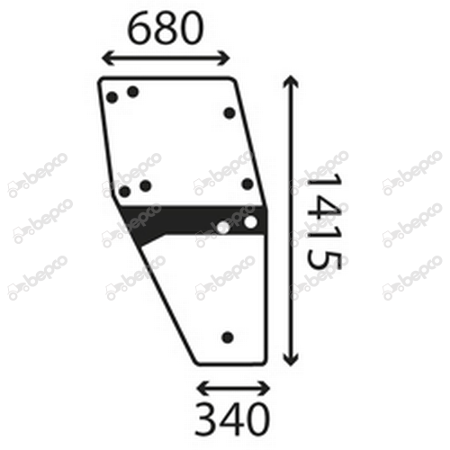 [AMAT1-24135] Portiera Sticla Dr. 04358528