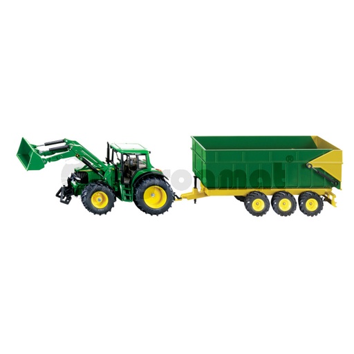 [AMAT3-90715] Tractor cu incarcator frontal si remorca