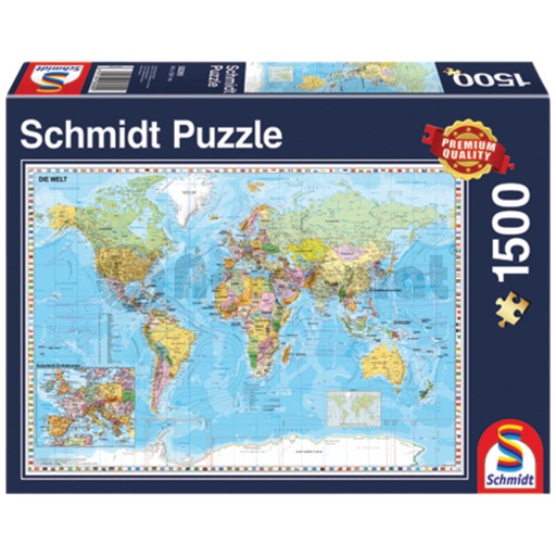 [AMAT3-91288] Puzzle, Lumea, 1500 de piese