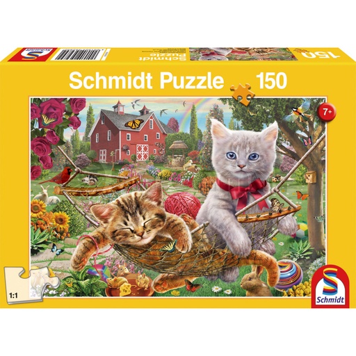 [AMAT3-91302] Pisicute in gradina, puzzle, 150 de piese