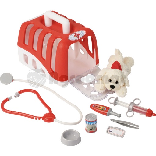 [AMAT3-91436] Set trusa medicala veterinara cu cutie pentru trasnport si pisica de plus