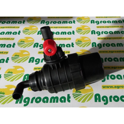 [AMAT1-32797] Filtru Aspiratie fara Supapa Negru cu Cot fi258 AP16FSM