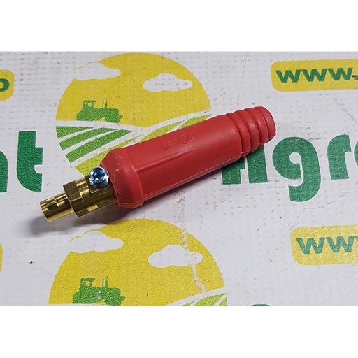 [AMAT1-34194] Conector cablu sudura 10-25 rosu