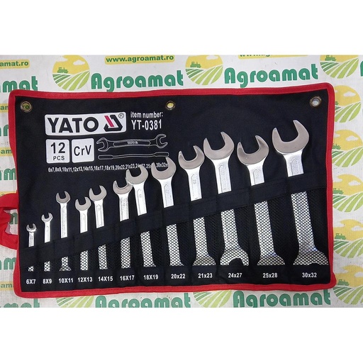 [AMAT1-36673] Set chei fixe 6x7x30x32mm, 12buc