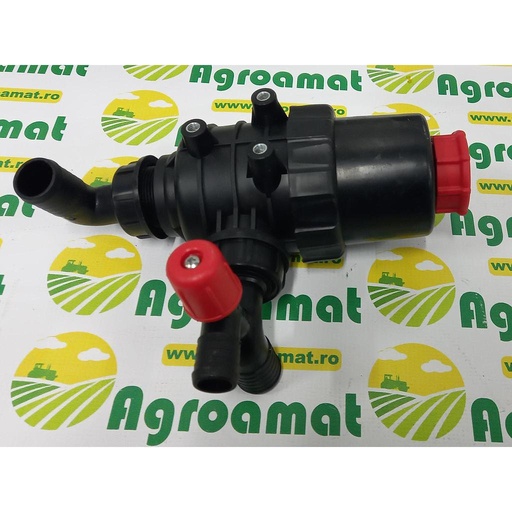 [AMAT1-37236] Filtru Aspiratie cu Supapa 1 1/2 Rosu Mic